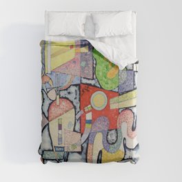 Complexite simple - Wassily Kandinsky  Duvet Cover