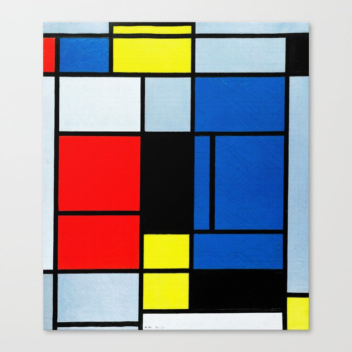 Piet Mondrian (Dutch, 1872-1944) - TABLEAU No. I - Date: 1921-1925 - De ...