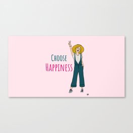 Happiness Canvas Print