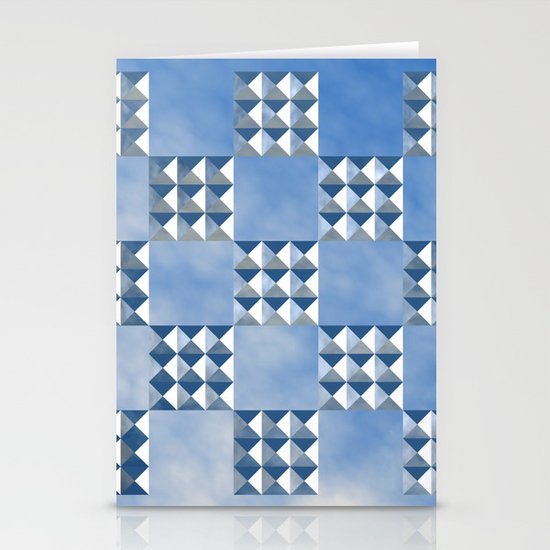 "No Raised Surfaces" Stationery Cards