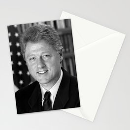 President Bill Clinton Stationery Card