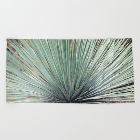 Agave Plant Beach Towel