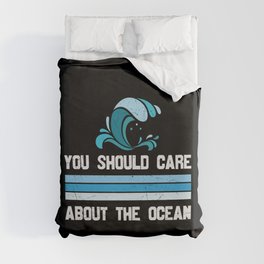 You Should Care About The Ocean Duvet Cover