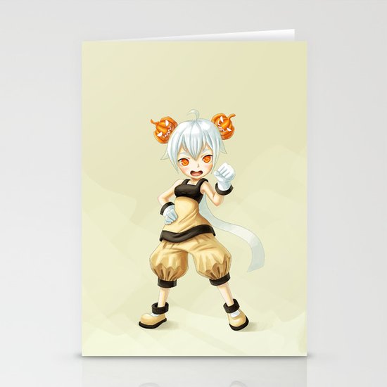Pumpkin Stationery Cards