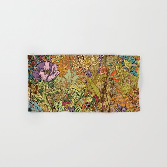 Floral Garden Hand & Bath Towel