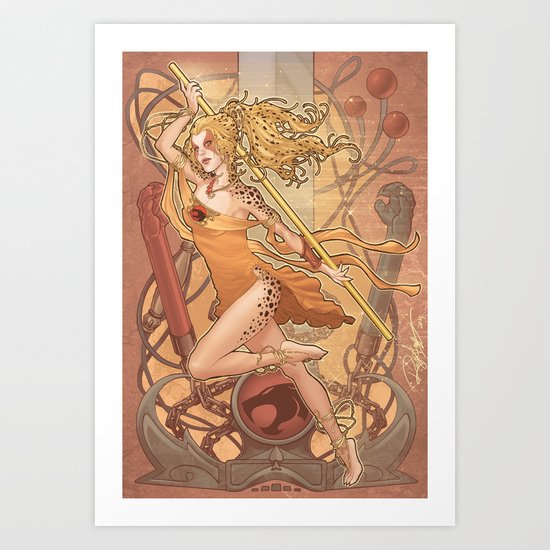 Feel the magic, hear the roar... Art Print