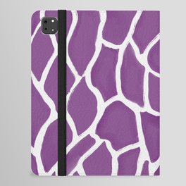Bark Texture Purple iPad Folio Case