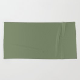 Essential Vintage Sage Green Beach Towel