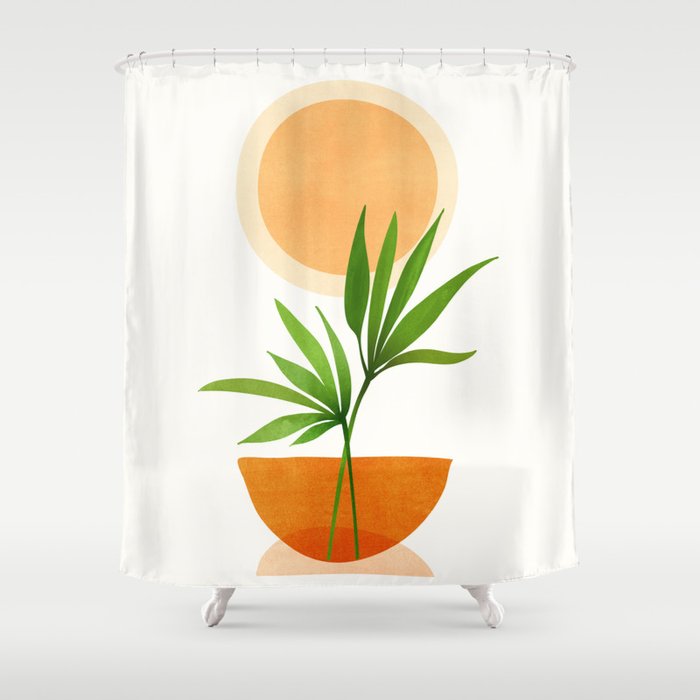 Abstract Happiness Still Life Shower Curtain