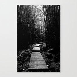 Bamboo Trail Canvas Print