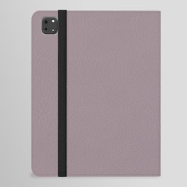 Pastel Purple Solid Color - Patternless Pairs Pantone 2022 Popular Color Elderberry 17-1605 iPad Folio Case