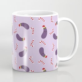 eggplant christmas Coffee Mug