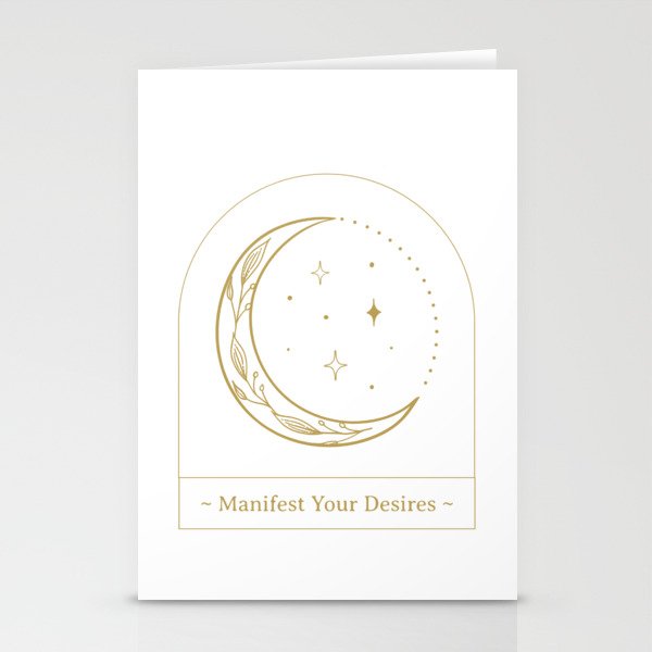 Manifest your Desires Stationery Cards