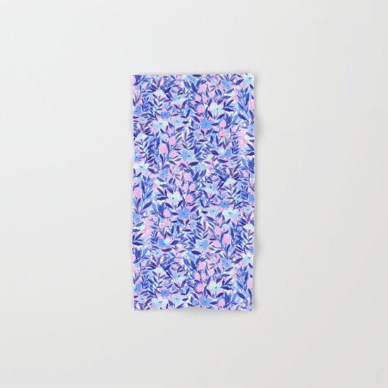 Nonchalant Blue Hand & Bath Towel