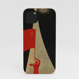 all the way up to the stars - soviet union propaganda iPhone Case
