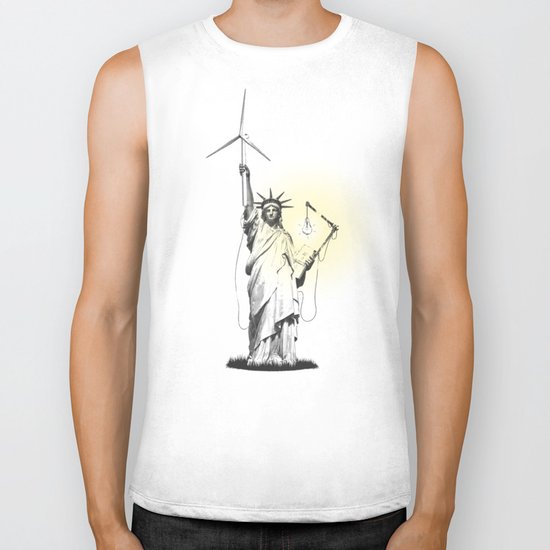 And then there was light Biker Tank