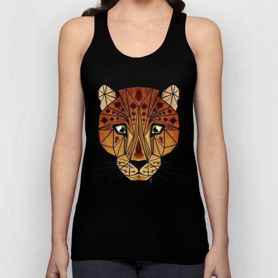 leopard Unisex Tank Top