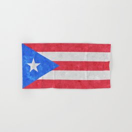 Bandera de Puerto Rico Flag US Flags Puerto Rican Colors Standard Banner Hand & Bath Towel