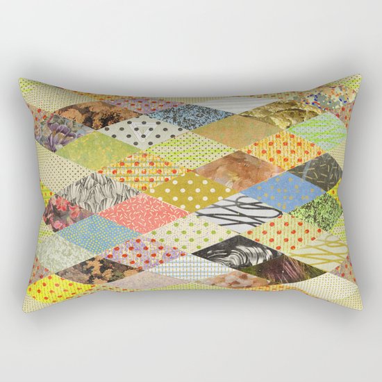 RHOMB SOUP / PATTERN SERIES 002 Rectangular Pillow