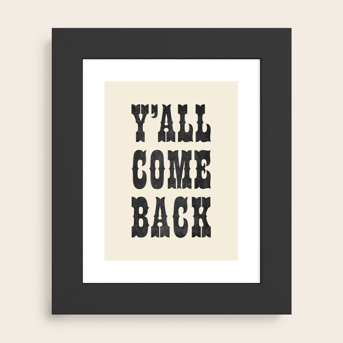 Framed Art Print