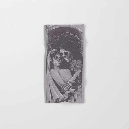 Death Won't Do Us Part Hand & Bath Towel