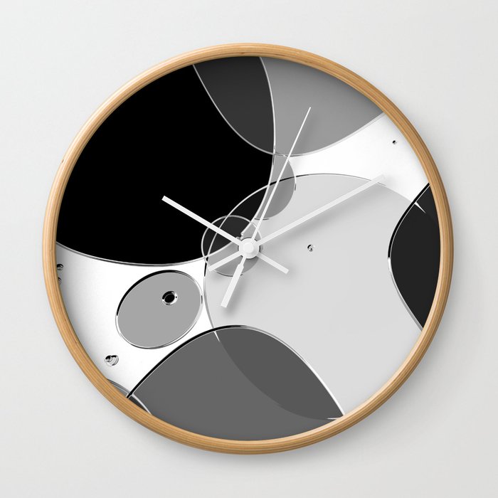 Circle Series - Chrome Wall Clock