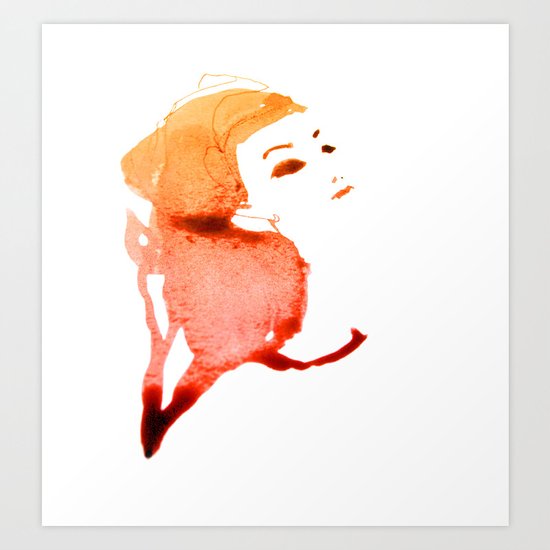 Orange Art Print