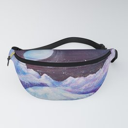 Moonlit Mountains Fanny Pack