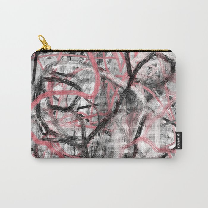 Expressionist Paintint. Abstract 121. Carry-All Pouch