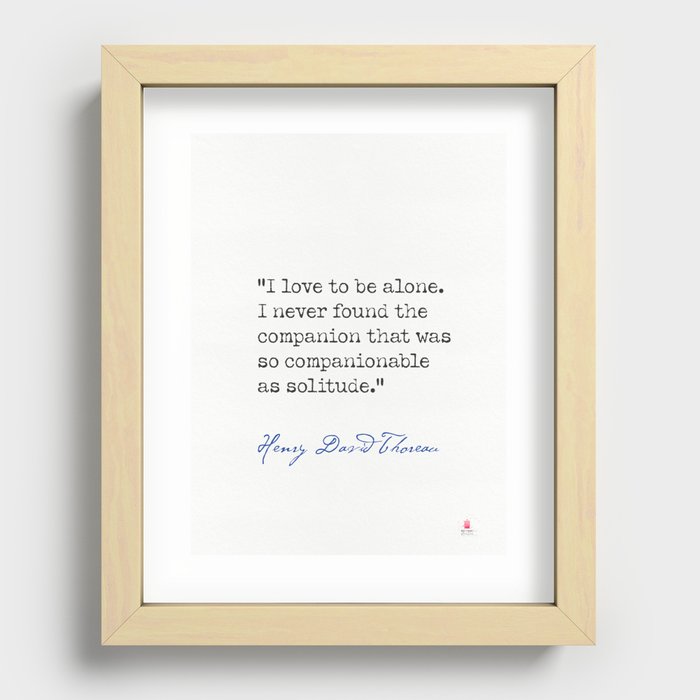 Recessed Framed Print