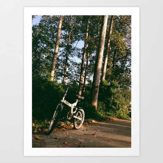 Trail Bike Art Print