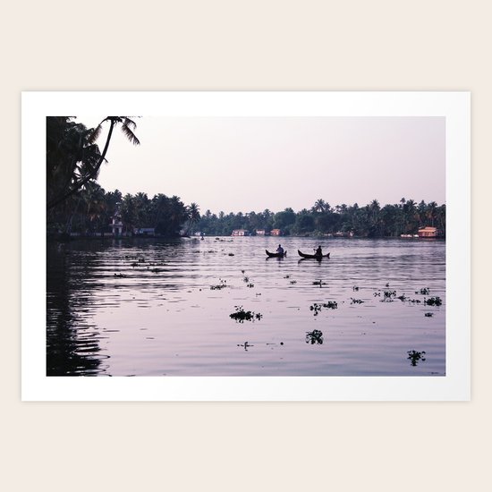 Sunrise Fishing Art Print