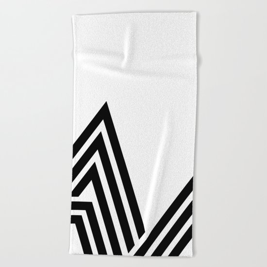 Hello V Beach Towel