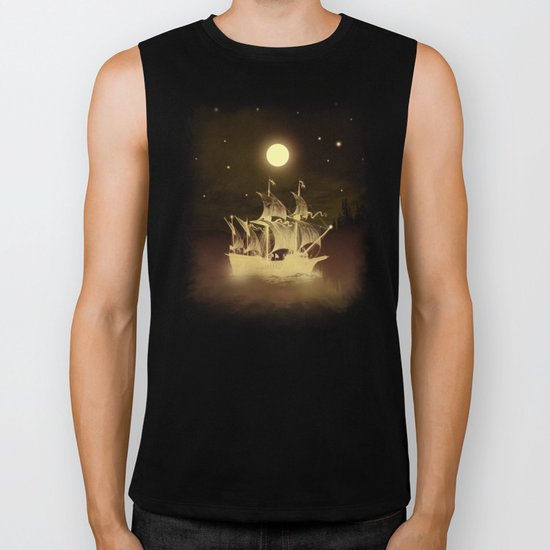 Viaje nocturno. Biker Tank