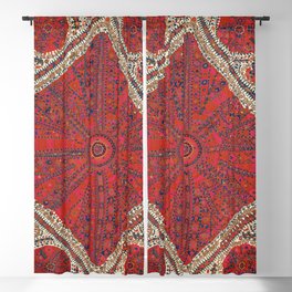 Suzani Textile Uzbekistan 18th Century Blackout Curtain