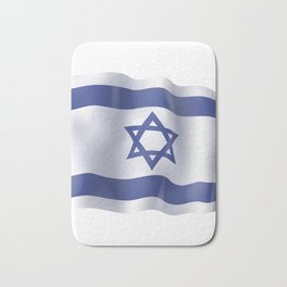 Israel flag Bath Mat