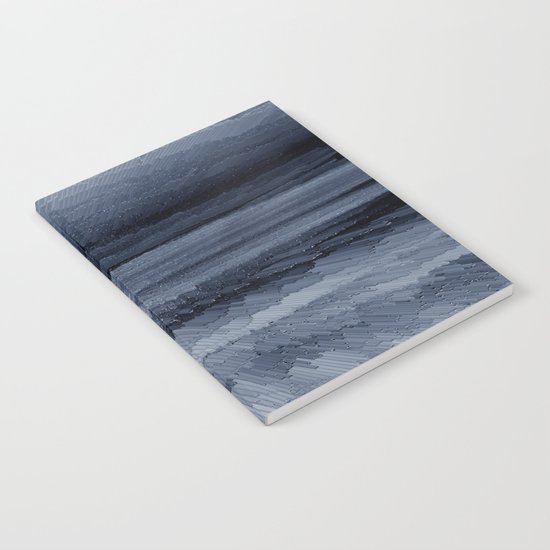 Abstract black painting 2 Notebook