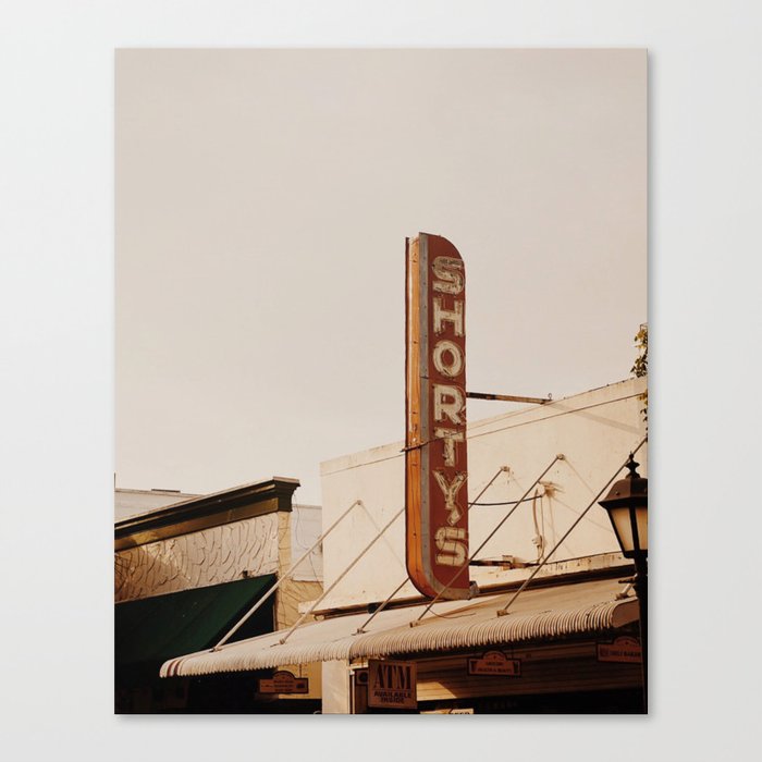 Shorty's Storefront Canvas Print