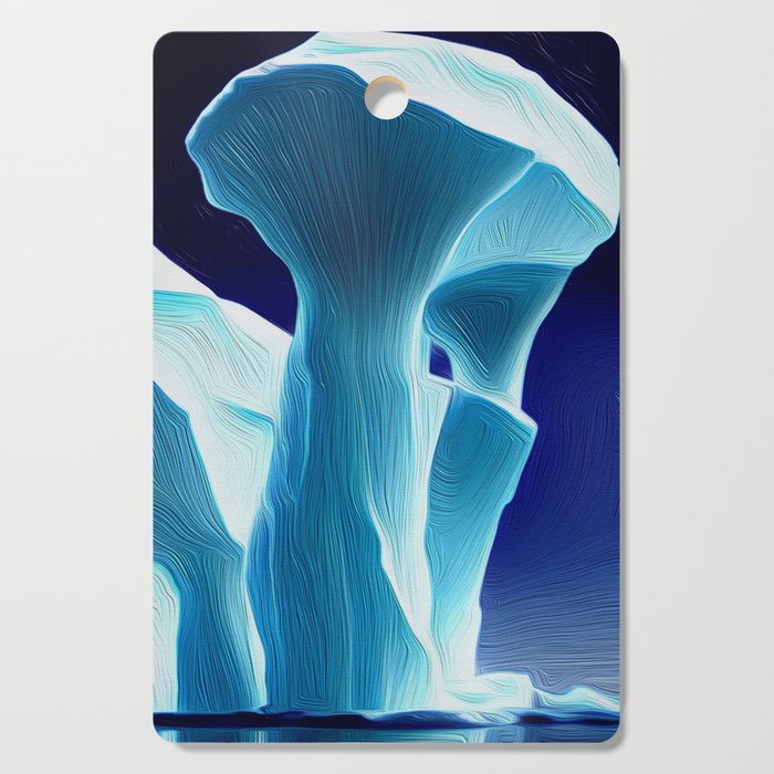 Iceberg Mushroom Cutting Board