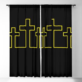 god Blackout Curtain