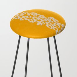 Spatial Concept 42. Minimal Painting. Counter Stool