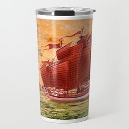 Zheng He Treasure Ship Travel Mug