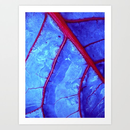 bloodstream abstract II Art Print