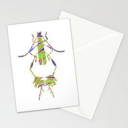 Marbled Insect 3 of 5 in Set 1 Stationery Cards