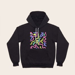 2  Abstract Shapes Squiggly Organic 220520 Hoody