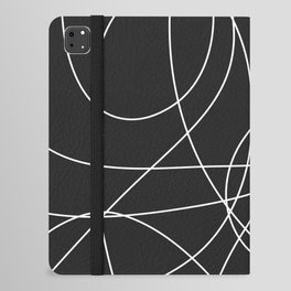 Abstract Lines iPad Folio Case