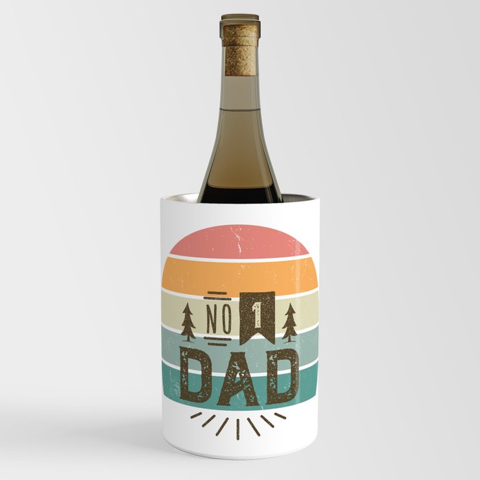 No. 1 Dad Brown Wine Chiller