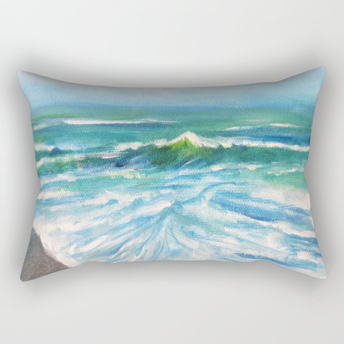 Seashore Foam Rectangular Pillow
