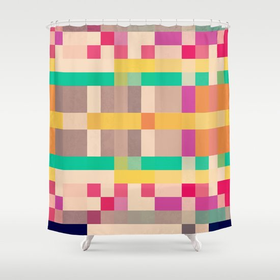 quilt Shower Curtain