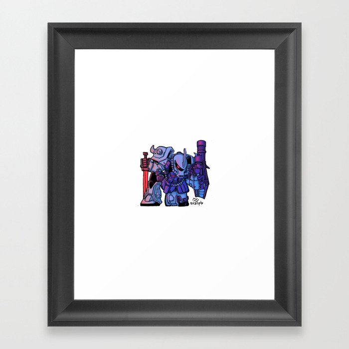 Gundam Framed Art Print